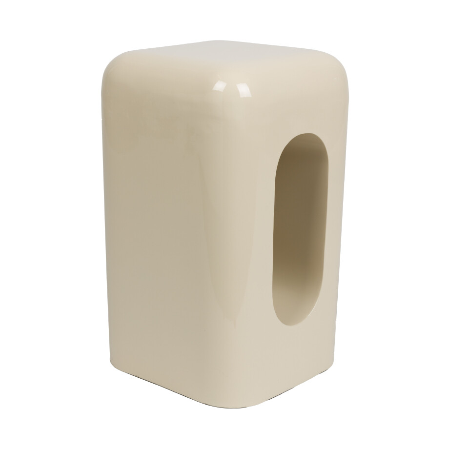 Zuiver Bijzettafel 'Creek' 29 x 29cm, kleur Beige afbeelding 1