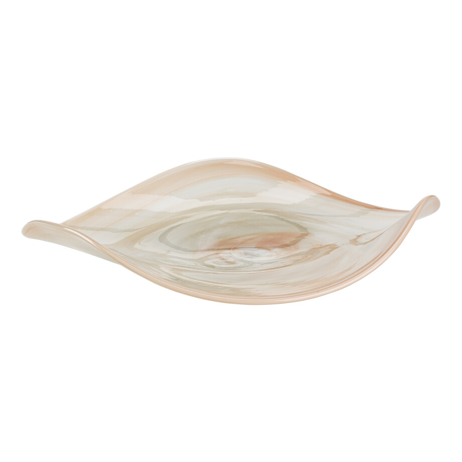 Zuiver Schaal 'Maria' Glas, 36 x 34cm afbeelding 