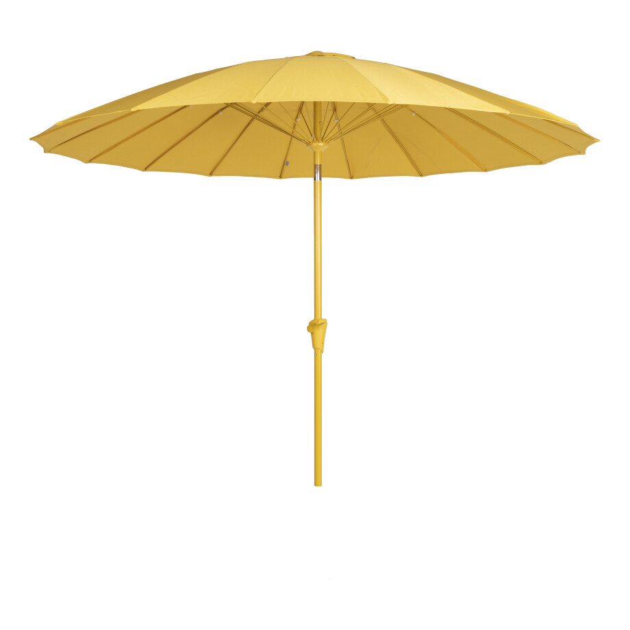 Zuiver Parasol 'Sunshine' 250cm, kleur Geel afbeelding 1
