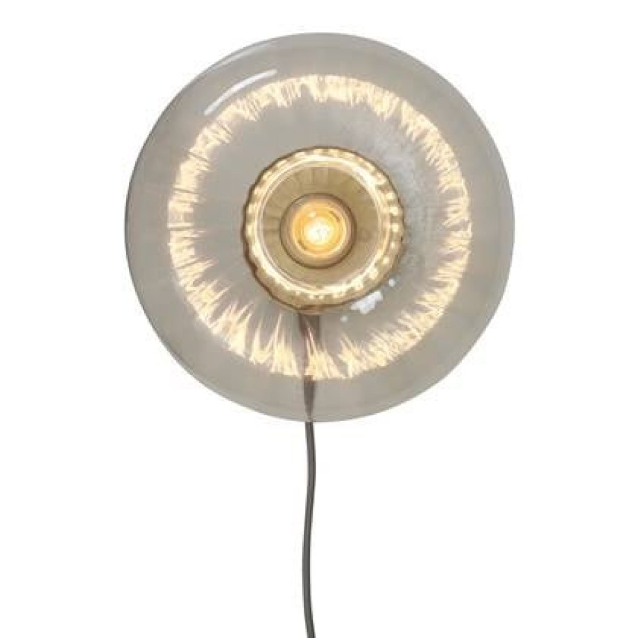 It's about RoMi Brussels Wandlamp - Goud/Transparant afbeelding 1