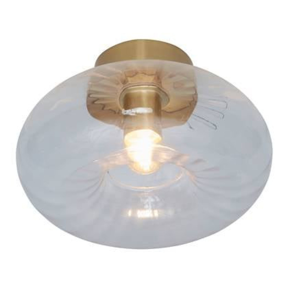 It's about RoMi Brussels Plafondlamp - Goud/Transparant afbeelding 1