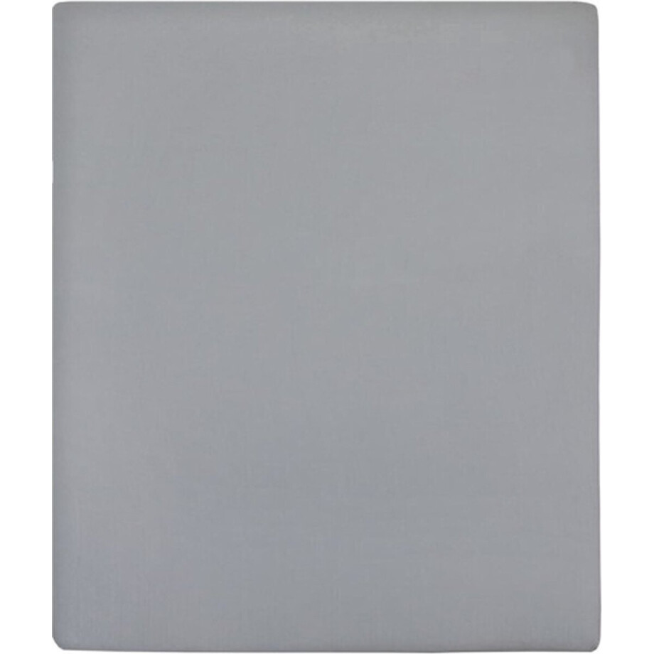 vidaXL Jersey Hoeslaken - Hoeslaken - Hoeslakens 2 st jersey 100x200 cm katoen grijs - Katoenen Hoeslaken - Grijs Hoeslaken - Tweepersoons Hoeslaken afbeelding 1