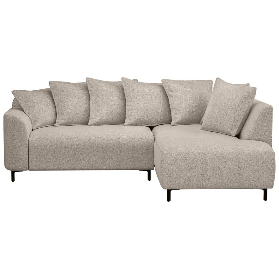 Hoekbank Elsa Rechts - Stof Anthology - Beige - 204x243x84 Cm Hoekbank Elsa Rechts - Stof Anthology - Beige - 204x243x84 Cm afbeelding
