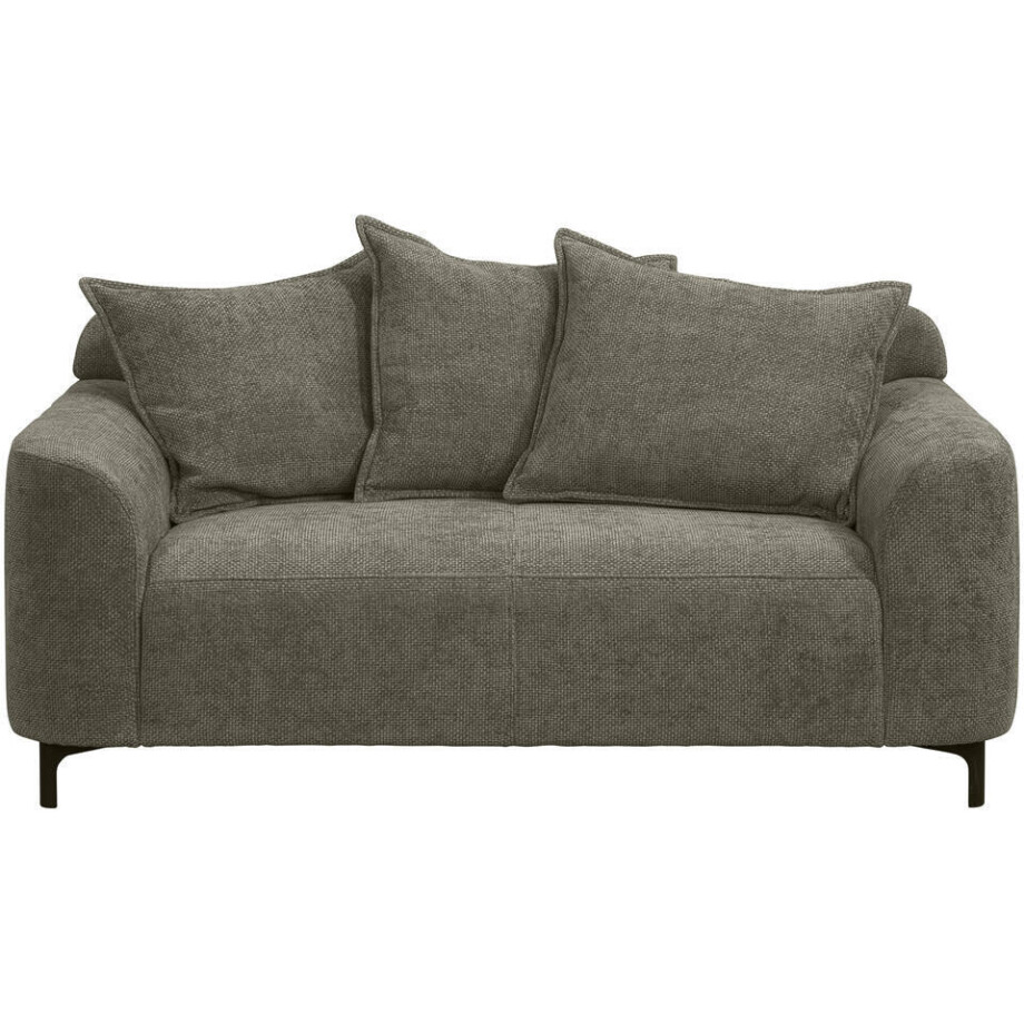 20% korting - Leen Bakker - Bank Elsa 2-zits - Eden - Mokka - Stof - Bruin - 99x168x84 Cm afbeelding 1