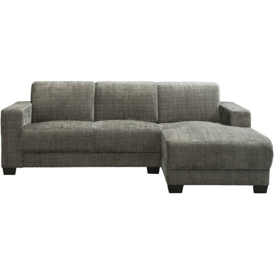 20% korting - Leen Bakker - Bank Aberdeen Met Chaise Longue Rechts - Cremona - Stof - Grijs - 158x238x84 Cm 20% korting - Leen Bakker - Bank Aberdeen Met Chaise Longue Rechts - Cremona - Stof - Grijs - 158x238x84 Cm afbeelding 1