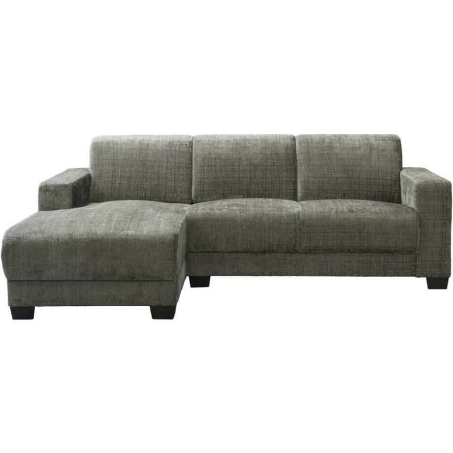 20% korting - Leen Bakker - Bank Aberdeen Met Chaise Longue Links - Cremona - Stof - Grijs - 158x238x84 Cm 20% korting - Leen Bakker - Bank Aberdeen Met Chaise Longue Links - Cremona - Stof - Grijs - 158x238x84 Cm afbeelding 1