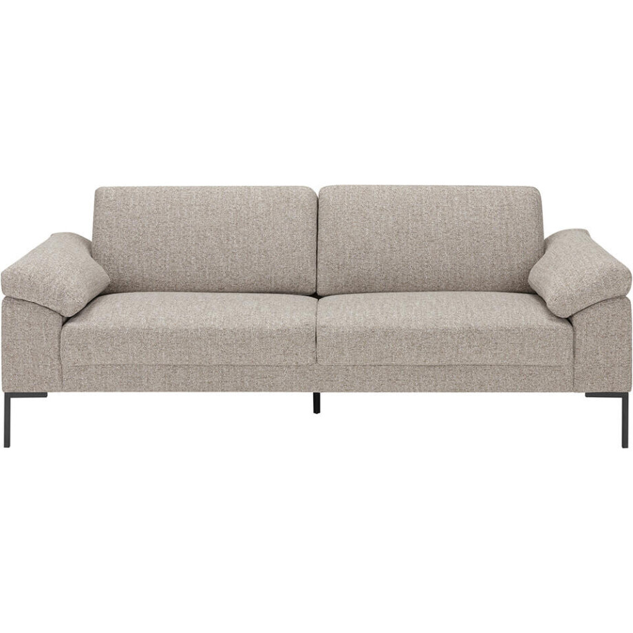 Leen Bakker - Bank Tom 3-zits - Java- Stof - Beige - 92x222x84 Cm Leen Bakker - Bank Tom 3-zits - Java- Stof - Beige - 92x222x84 Cm afbeelding 1