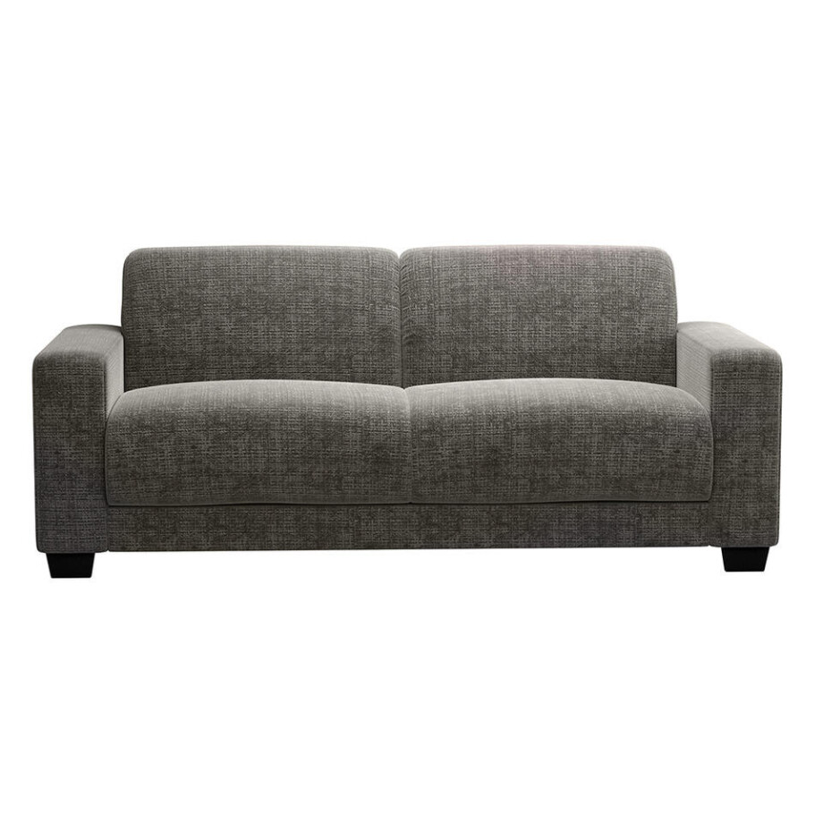 20% korting - Leen Bakker - Bank Aberdeen 3-zits - Cremona - Stof - Grijs - 84x200x80 Cm afbeelding 1