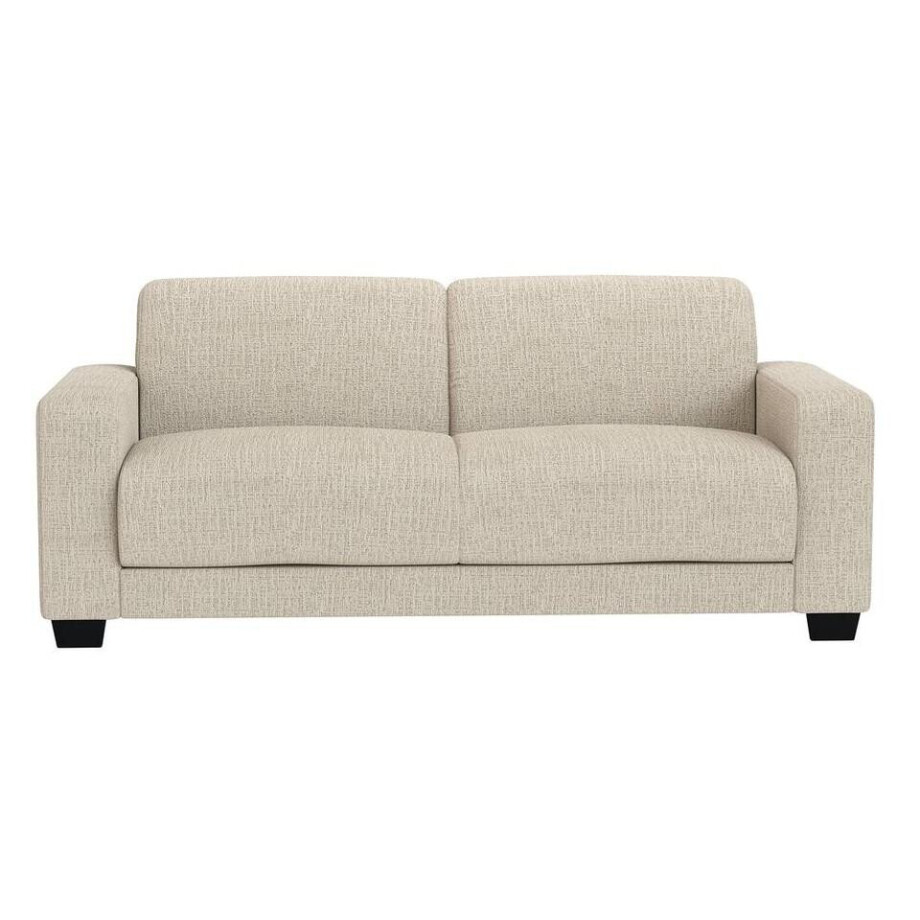 20% korting - Leen Bakker - Bank Aberdeen 3-zits - Kansas - Stof - Crème - 84x200x80 Cm 20% korting - Leen Bakker - Bank Aberdeen 3-zits - Kansas - Stof - Crème - 84x200x80 Cm afbeelding 1