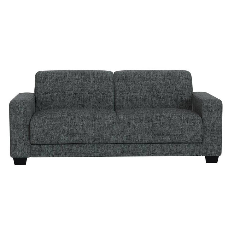 20% korting - Leen Bakker - Bank Aberdeen 3-zits - Kansas - Stof - Grijs - 84x200x80 Cm 20% korting - Leen Bakker - Bank Aberdeen 3-zits - Kansas - Stof - Grijs - 84x200x80 Cm afbeelding 1