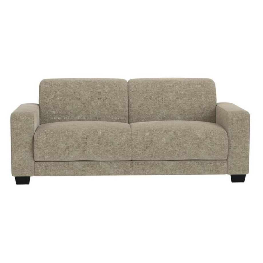 Leen Bakker - Bank Aberdeen 3-zits - Rebel - Stof - Taupe - 84x200x80 Cm Leen Bakker - Bank Aberdeen 3-zits - Rebel - Stof - Taupe - 84x200x80 Cm afbeelding 1