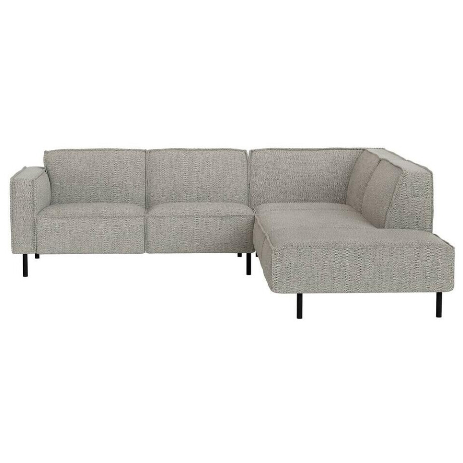 Leen Bakker - Hoekbank Madison Rechts - Maggy - Stof - Beige - 230x258x77 Cm afbeelding 1
