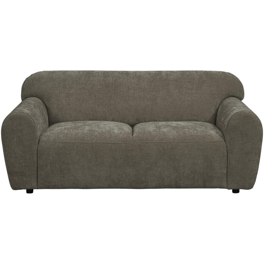 Leen Bakker - Bank Bibi 2-zits - Glory - Mokka - Stof - Bruin - 88x180x76 Cm afbeelding 1