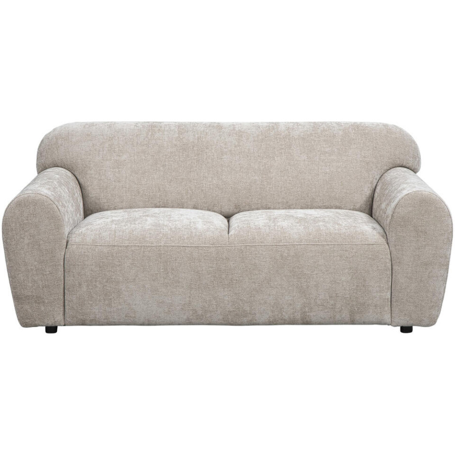 Leen Bakker - Bank Bibi 2-zits - Glory - Stof - Beige - 88x180x76 Cm Leen Bakker - Bank Bibi 2-zits - Glory - Stof - Beige - 88x180x76 Cm afbeelding 1