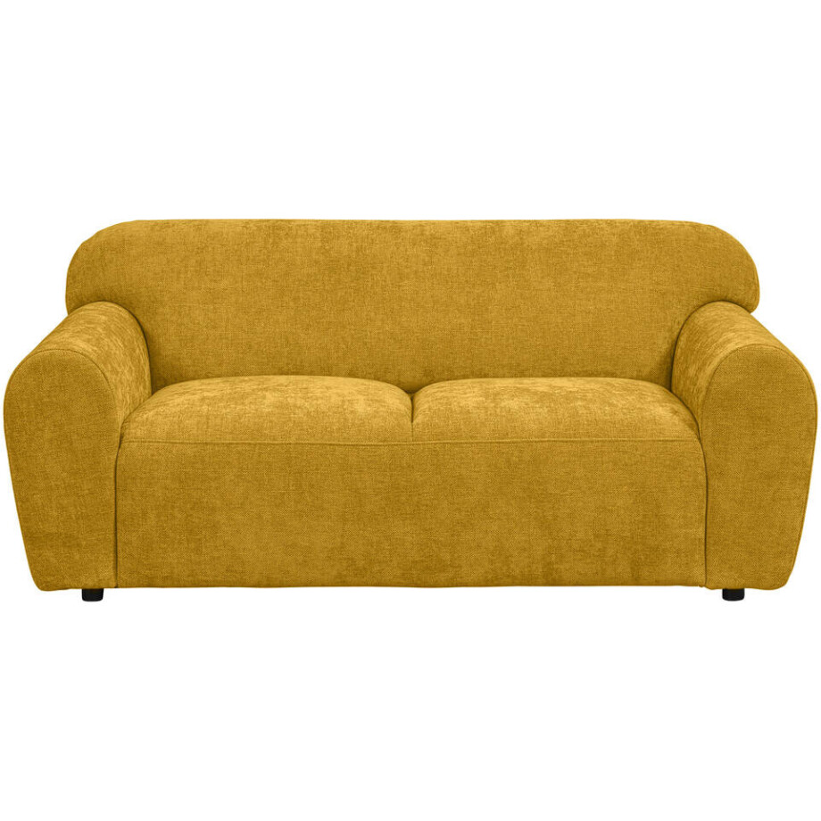 Leen Bakker - Bank Bibi 2-zits - Glory - Oker - Stof - Geel - 88x180x76 Cm Leen Bakker - Bank Bibi 2-zits - Glory - Oker - Stof - Geel - 88x180x76 Cm afbeelding 1