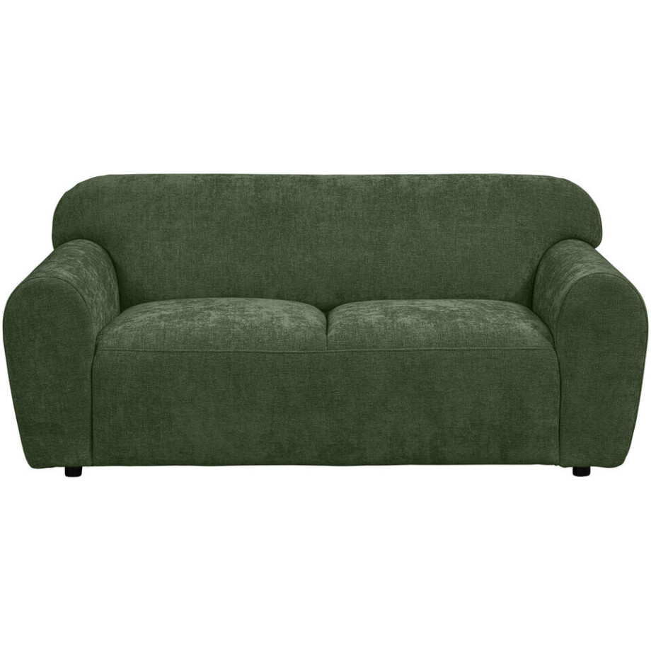 Leen Bakker - Bank Bibi 2-zits - Glory - Stof - Groen - 88x180x76 Cm Leen Bakker - Bank Bibi 2-zits - Glory - Stof - Groen - 88x180x76 Cm afbeelding 1