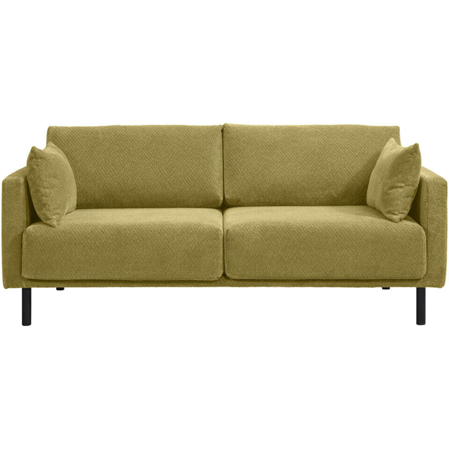 Leen Bakker - Bank Siem 2,5-zits - Egon - Stof - Groen - 94x193x83 Cm Leen Bakker - Bank Siem 2,5-zits - Egon - Stof - Groen - 94x193x83 Cm afbeelding 1