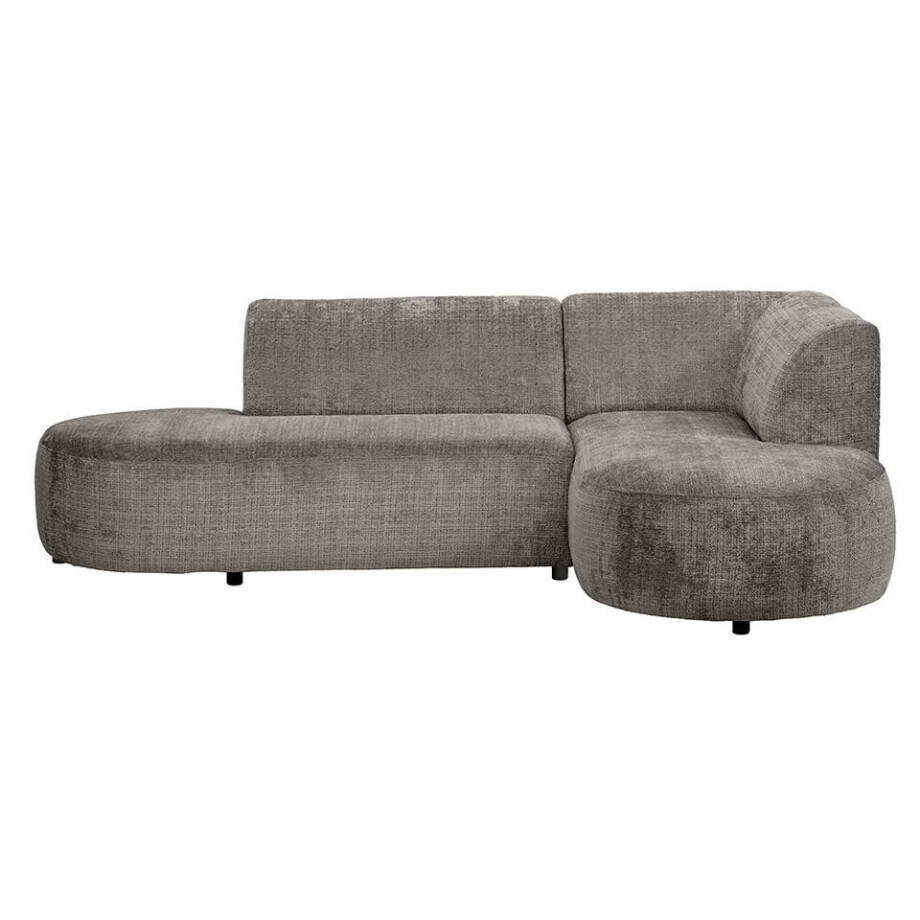 Leen Bakker - Hoekbank Luna Rechts - Cremona - Stof - Taupe - 170x260x80 Cm Leen Bakker - Hoekbank Luna Rechts - Cremona - Stof - Taupe - 170x260x80 Cm afbeelding 1