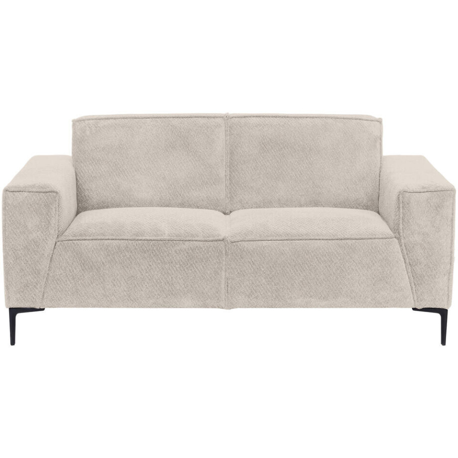 Leen Bakker - Bank Romy 2-zits - Egon - Stof - Beige - 90x195x78 Cm Leen Bakker - Bank Romy 2-zits - Egon - Stof - Beige - 90x195x78 Cm afbeelding 1