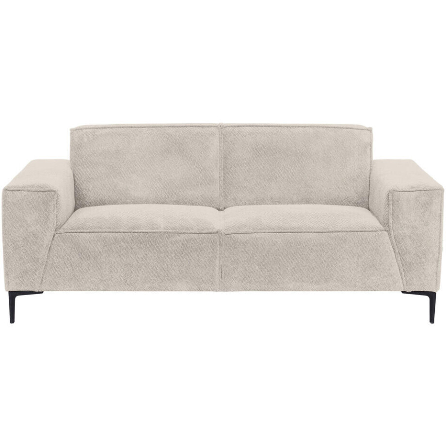 Leen Bakker - Bank Romy 3-zits - Egon - Stof - Beige - 90x220x78 Cm Leen Bakker - Bank Romy 3-zits - Egon - Stof - Beige - 90x220x78 Cm afbeelding 1