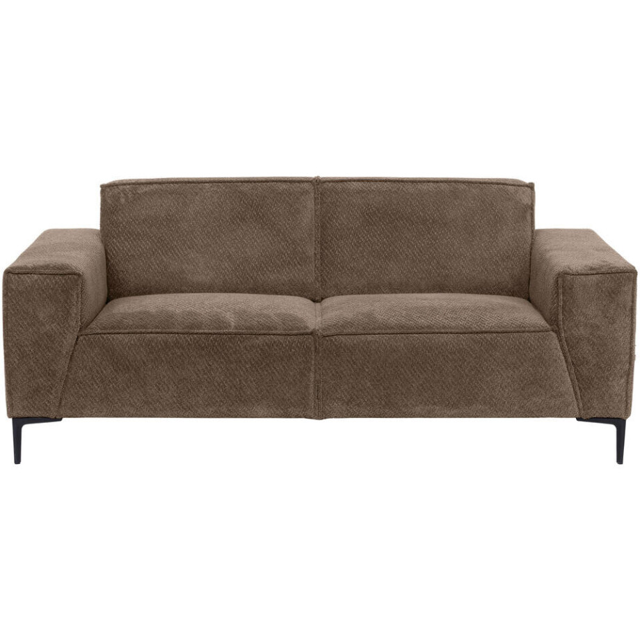 Leen Bakker - Bank Romy 3-zits - Egon - Stof - Taupe - 90x220x78 Cm Leen Bakker - Bank Romy 3-zits - Egon - Stof - Taupe - 90x220x78 Cm afbeelding 1