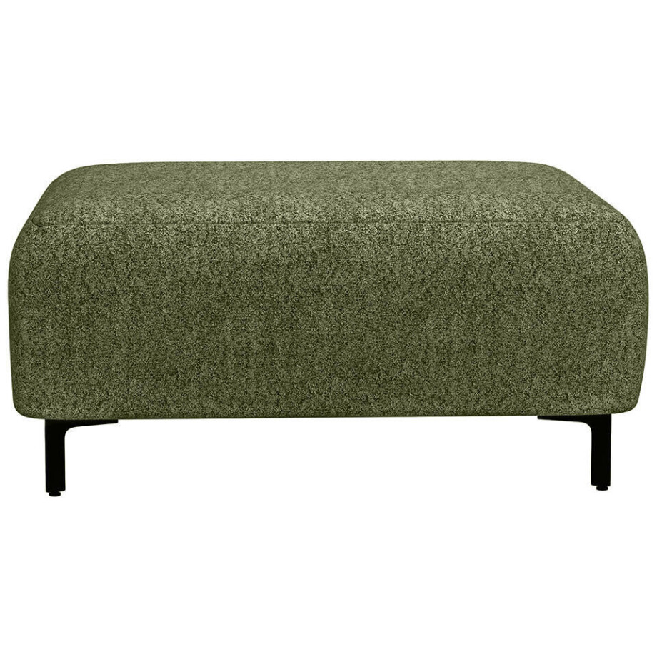 Leen Bakker - Hocker Elsa - Anthology - Stof - Groen - 77x99x45 Cm afbeelding 1