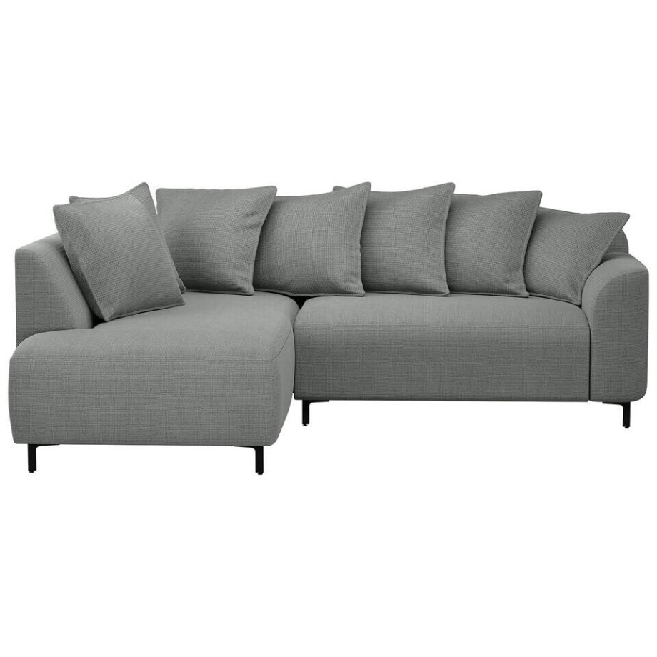 20% korting - Leen Bakker - Hoekbank Elsa Links - Stof Eden - Grijs - Stoneware - 204x243x84 Cm 20% korting - Leen Bakker - Hoekbank Elsa Links - Stof Eden - Grijs - Stoneware - 204x243x84 Cm afbeelding