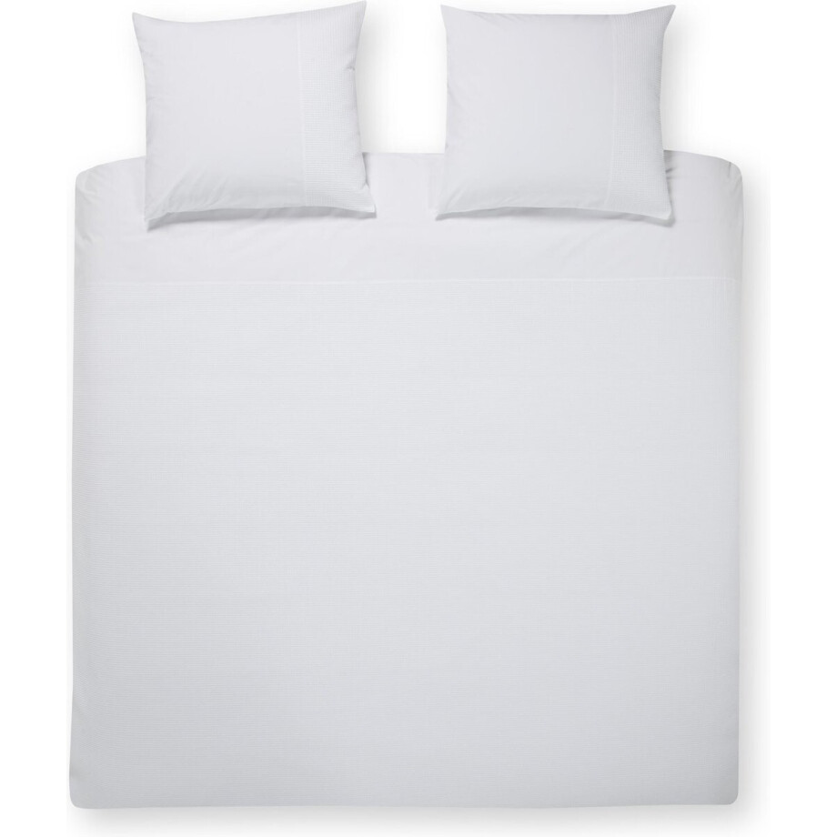 Papillon Mendoza Dekbedovertrek - Tweepersoons - 200x200/220 cm - Wit Papillon Mendoza Dekbedovertrek - Tweepersoons - 200x200/220 cm - Wit afbeelding 1
