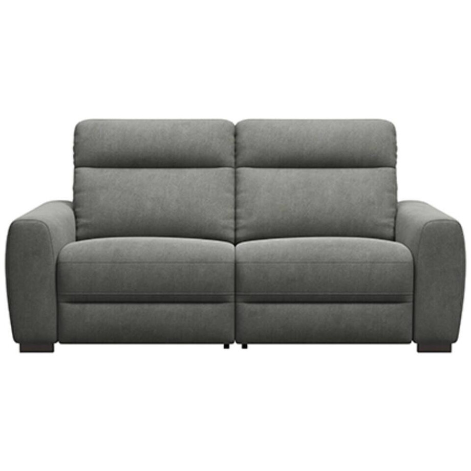 Leen Bakker - Bank James 3-zits - Gaucho - Donker - Stof - Grijs - 95x198x100 Cm Leen Bakker - Bank James 3-zits - Gaucho - Donker - Stof - Grijs - 95x198x100 Cm afbeelding 1