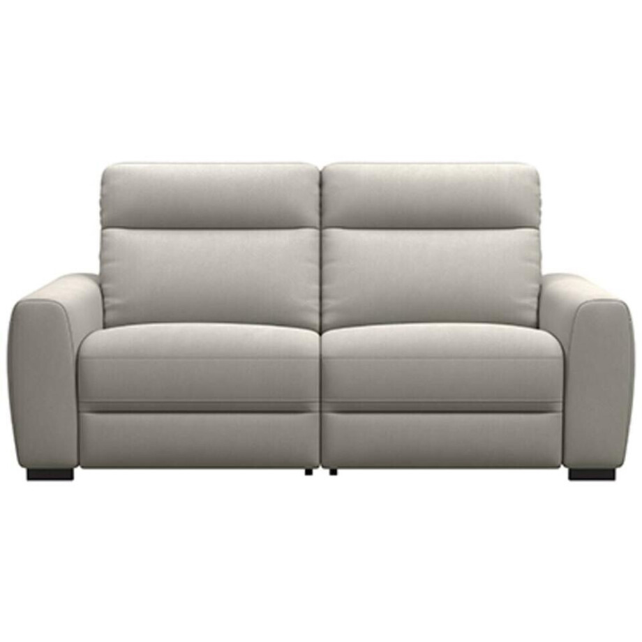 Leen Bakker - Bank James 3-zits - Gaucho - Licht - Stof - Grijs - 95x198x100 Cm Leen Bakker - Bank James 3-zits - Gaucho - Licht - Stof - Grijs - 95x198x100 Cm afbeelding 1