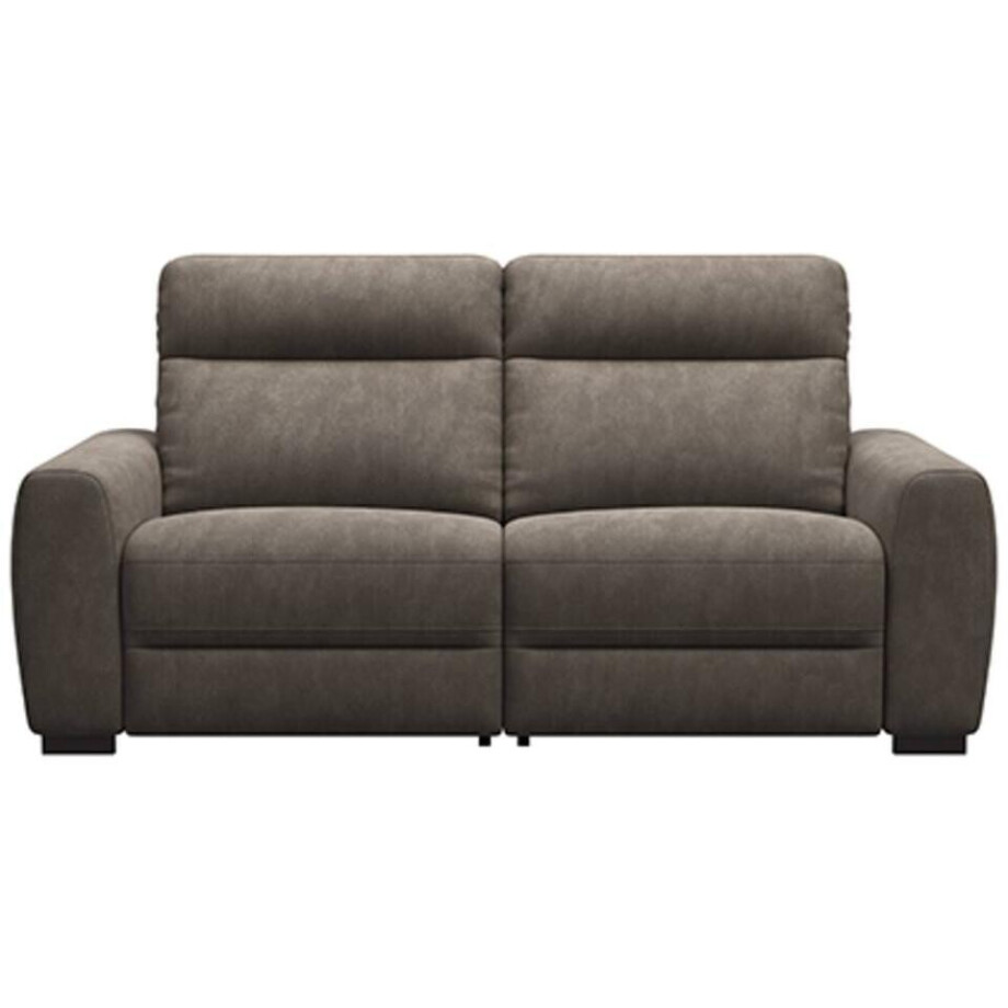 Leen Bakker - Bank James Elektrisch Verstelbaar 3-zits - Billy Joe - Stof - Grijs - 95x198x100 Cm Leen Bakker - Bank James Elektrisch Verstelbaar 3-zits - Billy Joe - Stof - Grijs - 95x198x100 Cm afbeelding 1