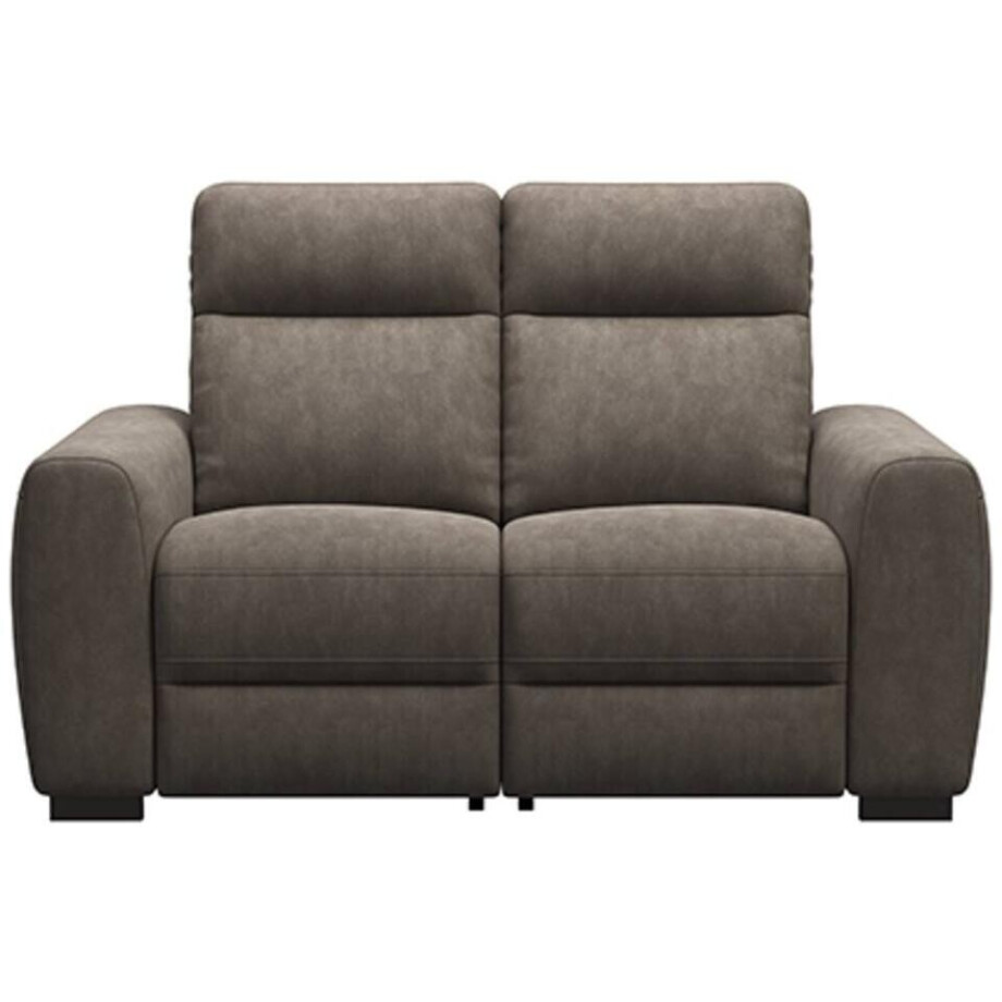 Leen Bakker - Bank James 2-zits - Billy Joe - Stof - Grijs - 95x160x100 Cm Leen Bakker - Bank James 2-zits - Billy Joe - Stof - Grijs - 95x160x100 Cm afbeelding 1