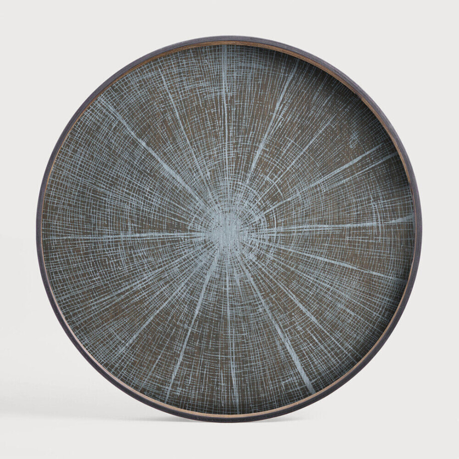 Ethnicraft Rond Dienblad 'Slice' 92cm, kleur Wit afbeelding 