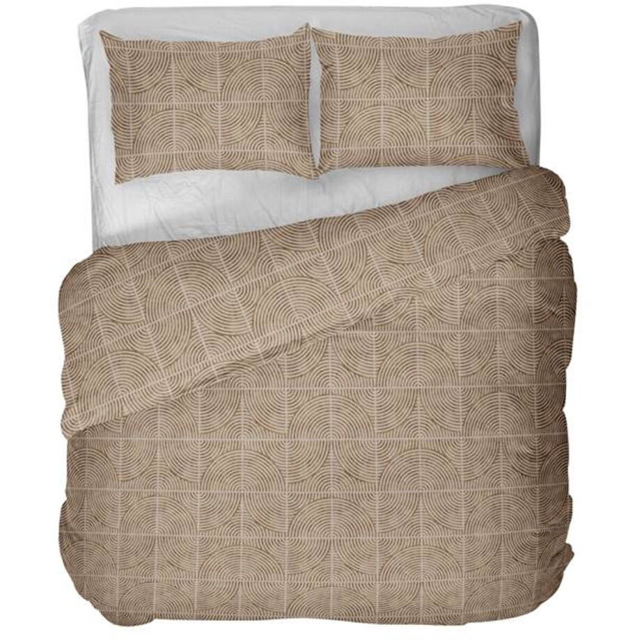 Kayori Haya Dekbedovertrek - Lits-jumeaux - 240x200/220 cm - Goud Kayori Haya Dekbedovertrek - Lits-jumeaux - 240x200/220 cm - Goud afbeelding 1