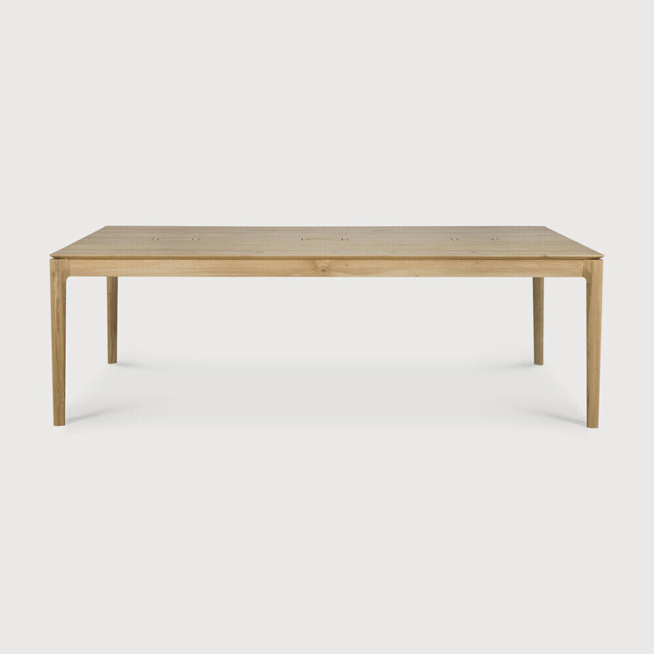 Ethnicraft Cowork Bureau 'Bok' Gevernist Eikenhout, 240 x 140cm Ethnicraft Cowork Bureau 'Bok' Gevernist Eikenhout, 240 x 140cm afbeelding