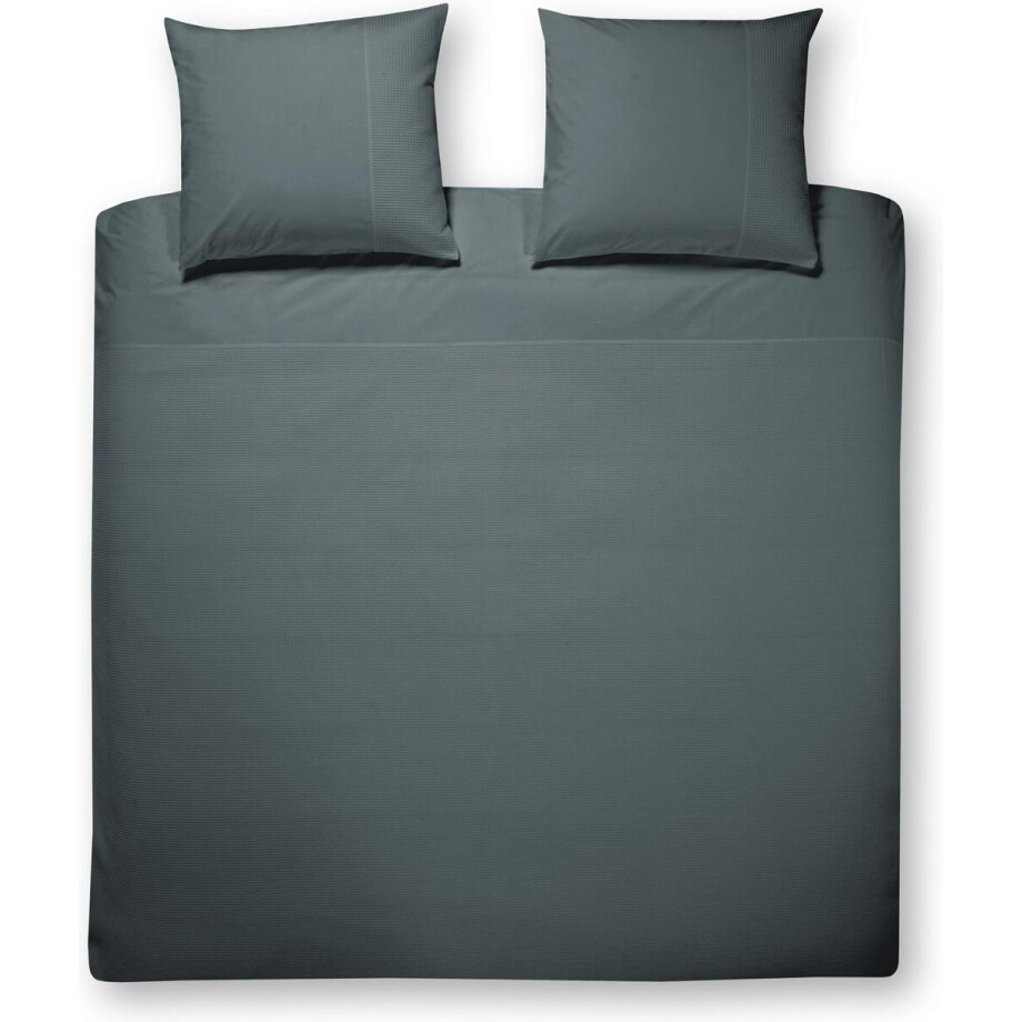 Papillon Mendoza - dekbedovertrek - eenpersoons - 140 x 200/220 - Donkergroen Papillon Mendoza - dekbedovertrek - eenpersoons - 140 x 200/220 - Donkergroen afbeelding 1