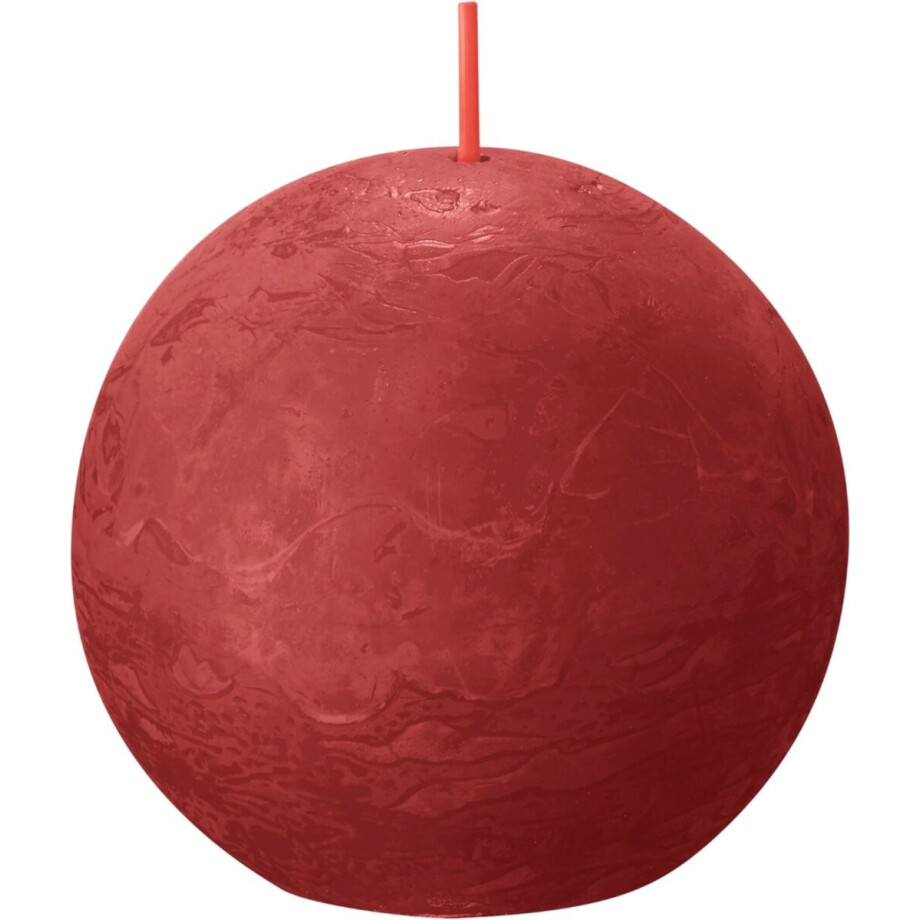 Bolsius - Bolkaars - Ø70mm - Rood Bolsius - Bolkaars - Ø70mm - Rood afbeelding 1