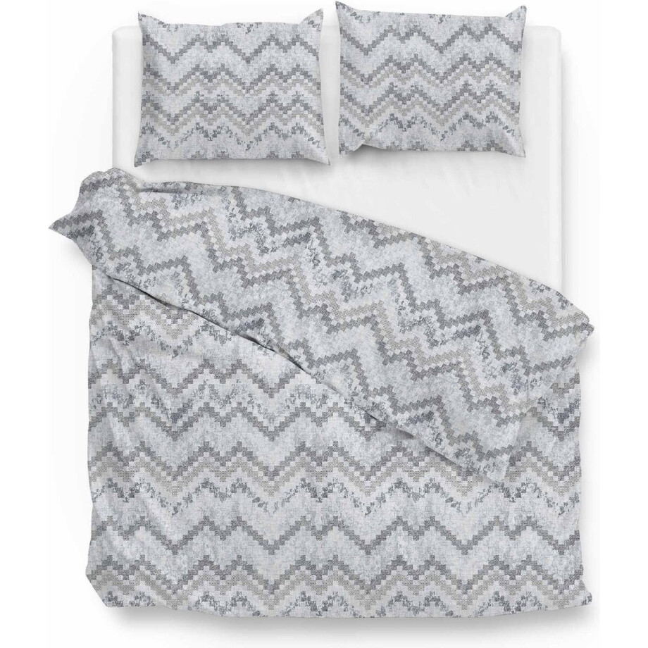 Zohome Samanta Dekbedovertrek - Lits-jumeaux - Katoen - 240x200-220cm - Blauw Zohome Samanta Dekbedovertrek - Lits-jumeaux - Katoen - 240x200-220cm - Blauw afbeelding 1