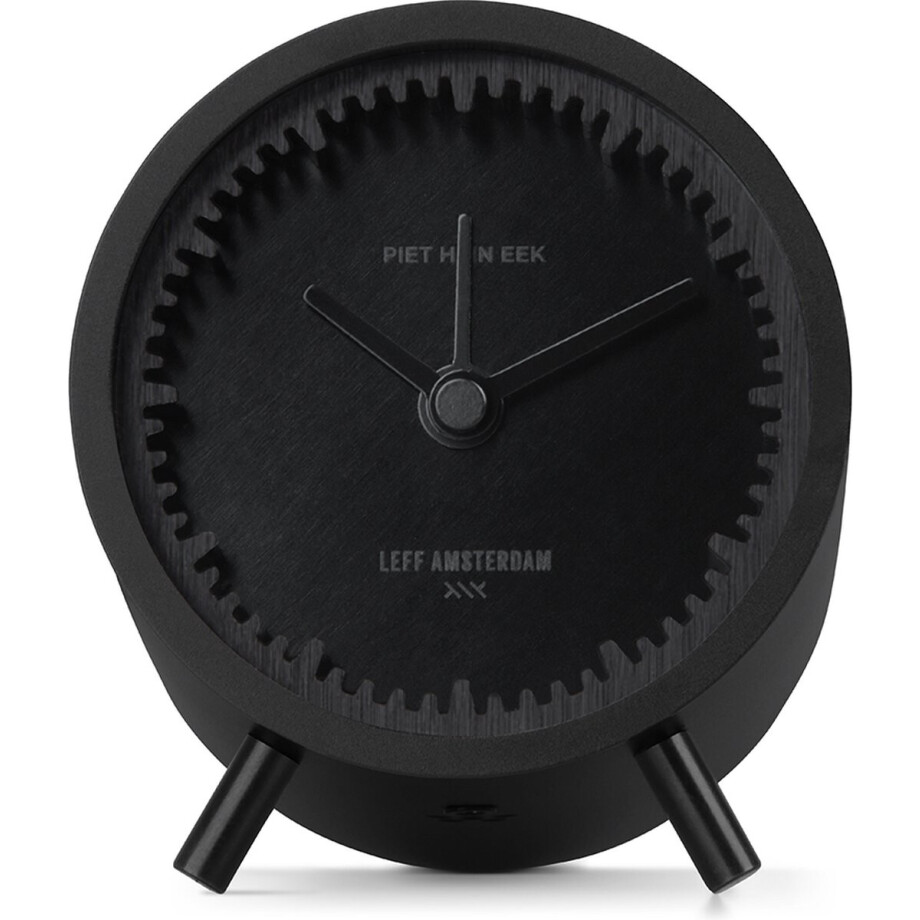 LEFF amsterdam - Tube alarm klok - Zwart - Staande klok afbeelding 1