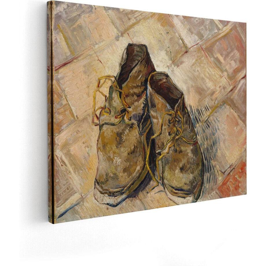 Artaza Canvas Schilderij Schoenen - Vincent van Gogh - 50x40 - Poster Foto op Canvas - Canvas Print Artaza Canvas Schilderij Schoenen - Vincent van Gogh - 50x40 - Poster Foto op Canvas - Canvas Print afbeelding 1