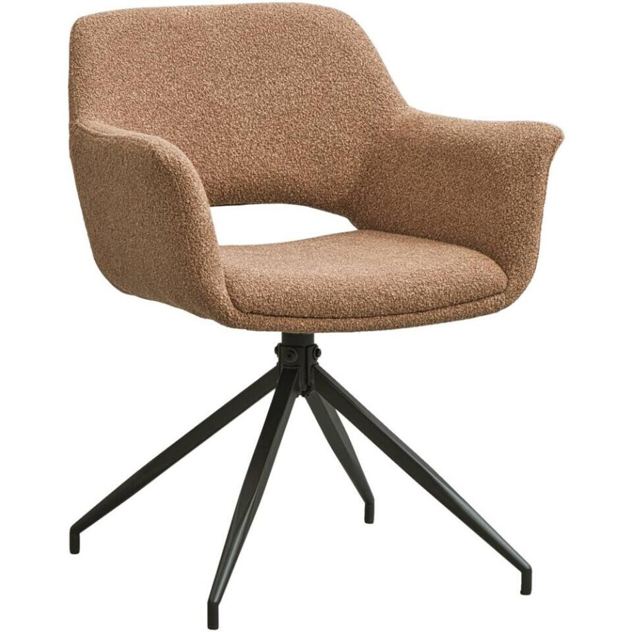 2e Halve Prijs Leen Bakker - Eetkamerstoel Belle - Oud - Stof - Roze - 62x60x83 Cm 2e Halve Prijs Leen Bakker - Eetkamerstoel Belle - Oud - Stof - Roze - 62x60x83 Cm afbeelding 1