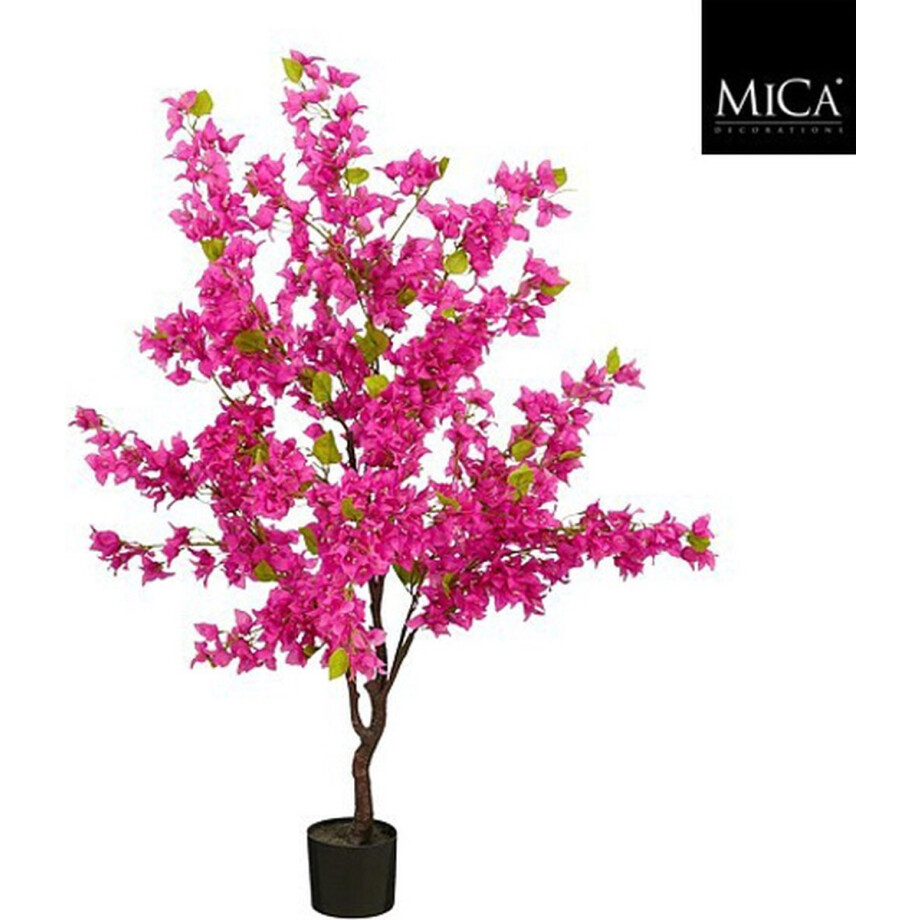 Mica Decorations Bougainvillea Boom in pot - 150 x 60cm - Fuchsia Mica Decorations Bougainvillea Boom in pot - 150 x 60cm - Fuchsia afbeelding 1
