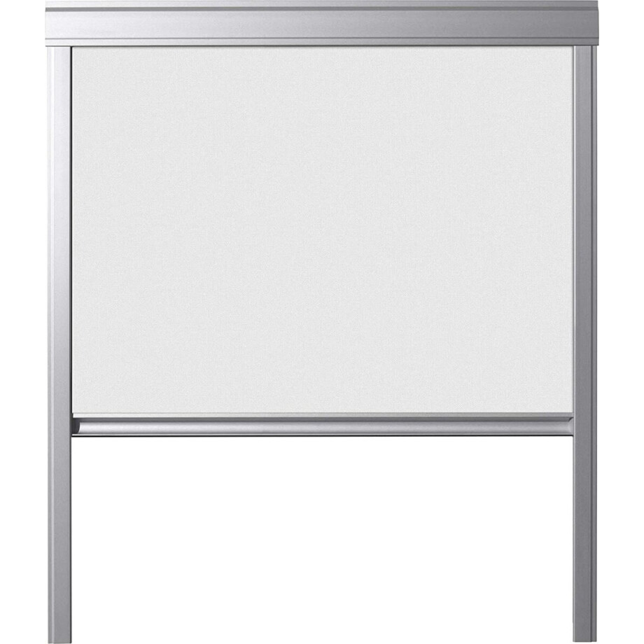 Dakraam Verduisterend Rolgordijn passend op VELUX CK04, Wit afbeelding 1