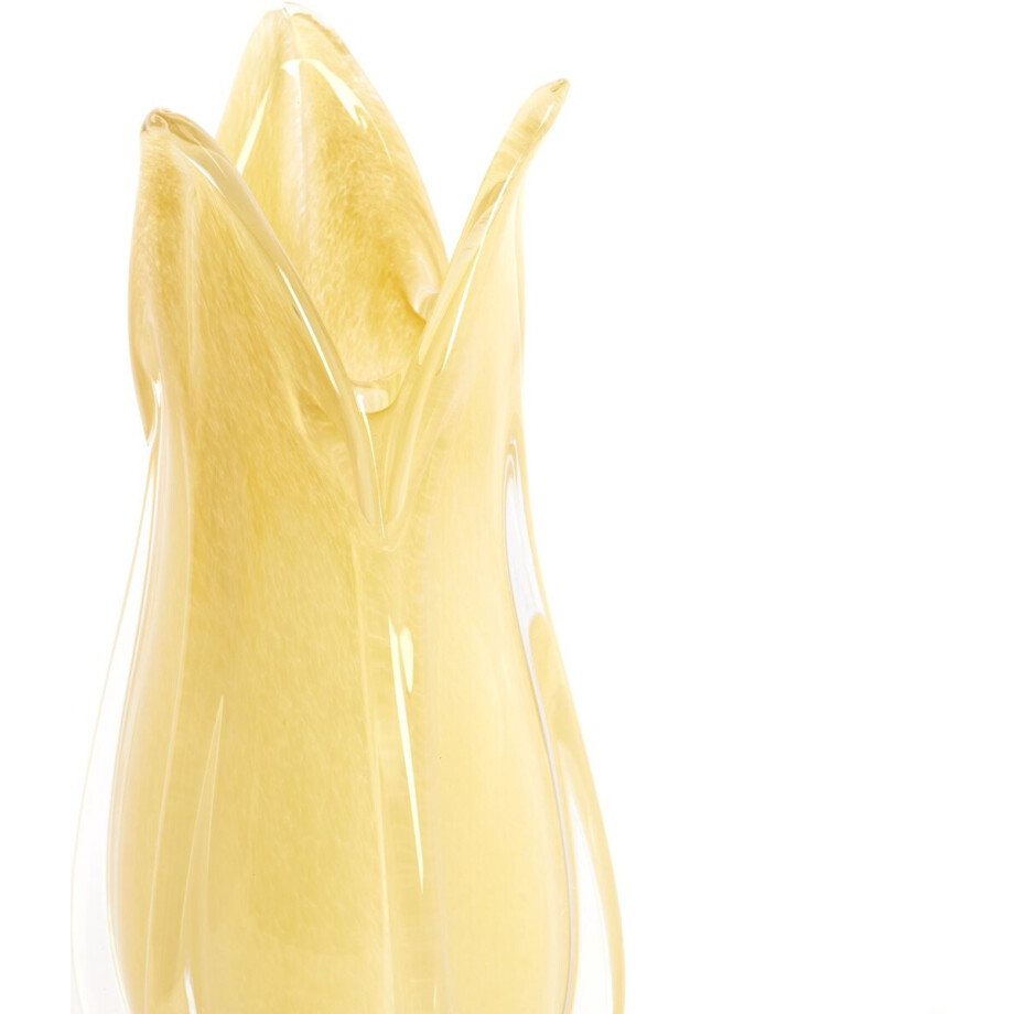 Light&living Vaas Ø14x28 cm EVINA glas beige afbeelding 1