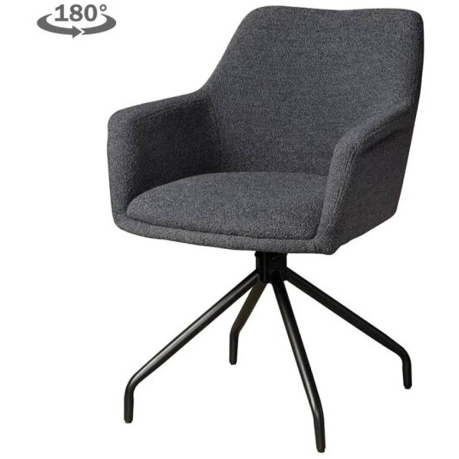 Tower living Ortana swivel armchair - Indigo Tower living Ortana swivel armchair - Indigo afbeelding 1