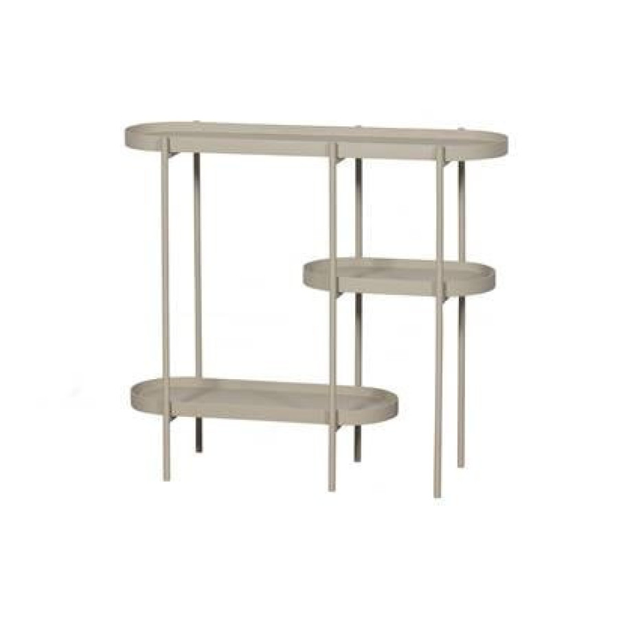 WOOOD Noan Sidetable - Antique Beige afbeelding 1