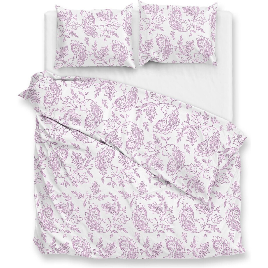 Dekbedovertrek Zohome Indiano - Lilac Pink afbeelding 1