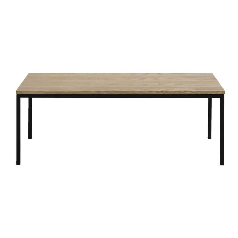 Leen Bakker - Salontafel Pello - 40x110x60 Cm - MDF - Bruin afbeelding 1
