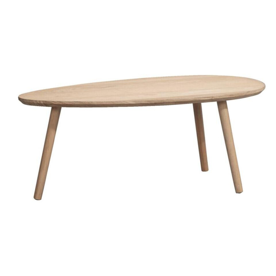 Leen Bakker - Salontafel Arvin - Naturelkleur - 50x100x40 Cm - MDF - Bruin Leen Bakker - Salontafel Arvin - Naturelkleur - 50x100x40 Cm - MDF - Bruin afbeelding 1
