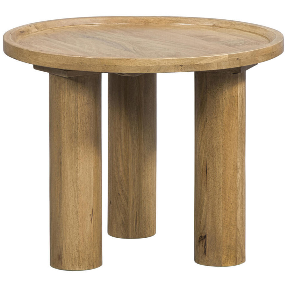 Leen Bakker - Salontafel Liam - 40x60x60 Cm - Mangohout - Bruin Leen Bakker - Salontafel Liam - 40x60x60 Cm - Mangohout - Bruin afbeelding 1